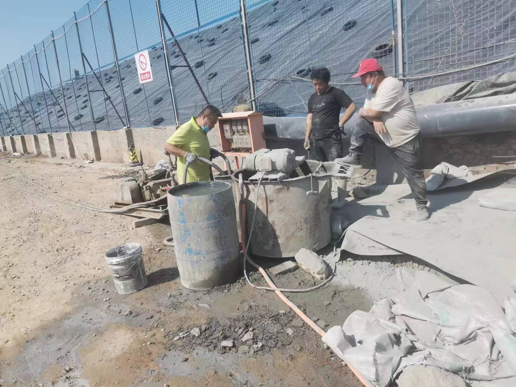 陆川袖阀管注浆